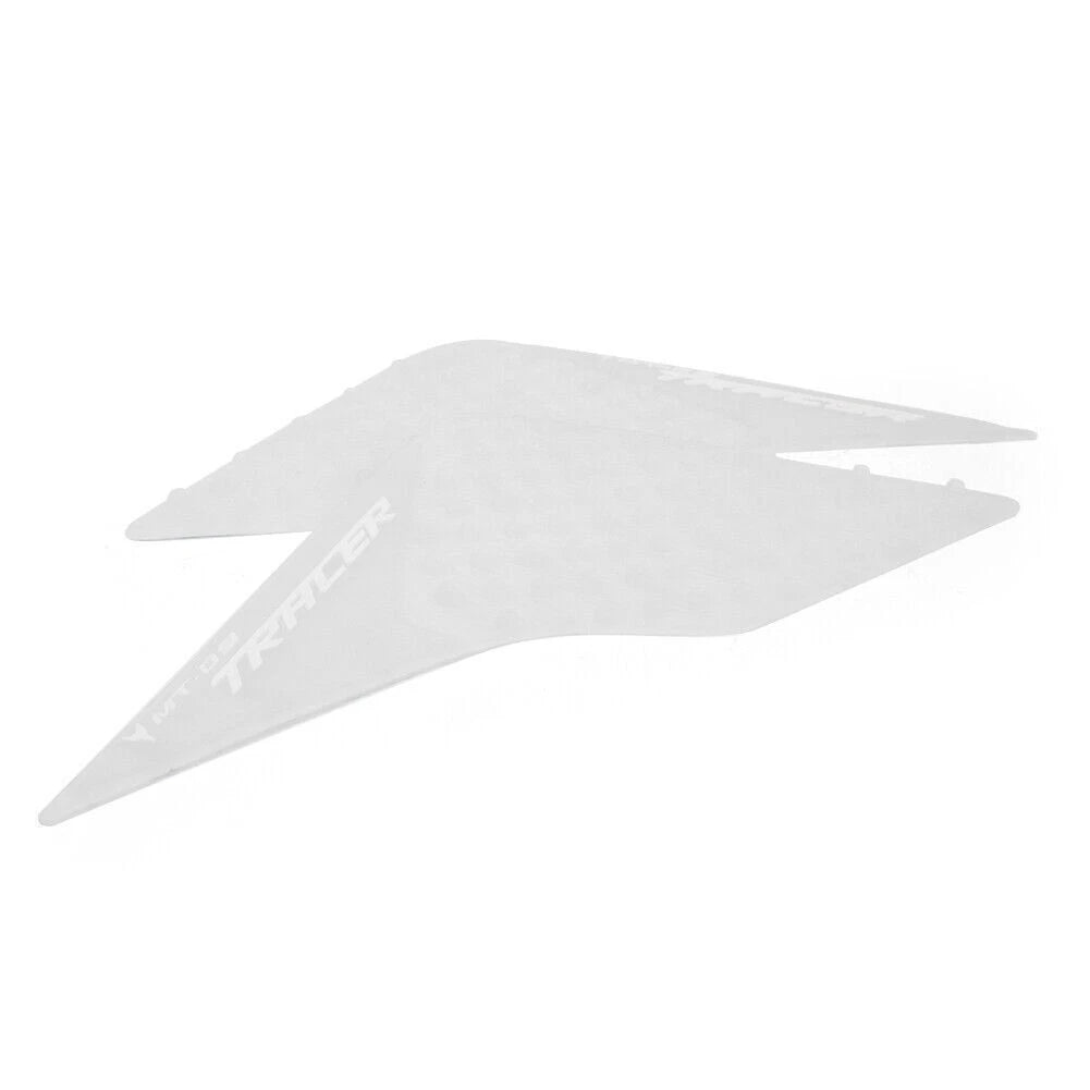 2 x White Tank Traction Pads Knee Protectors for Yamaha MT-09 Tracer (2015-2017)