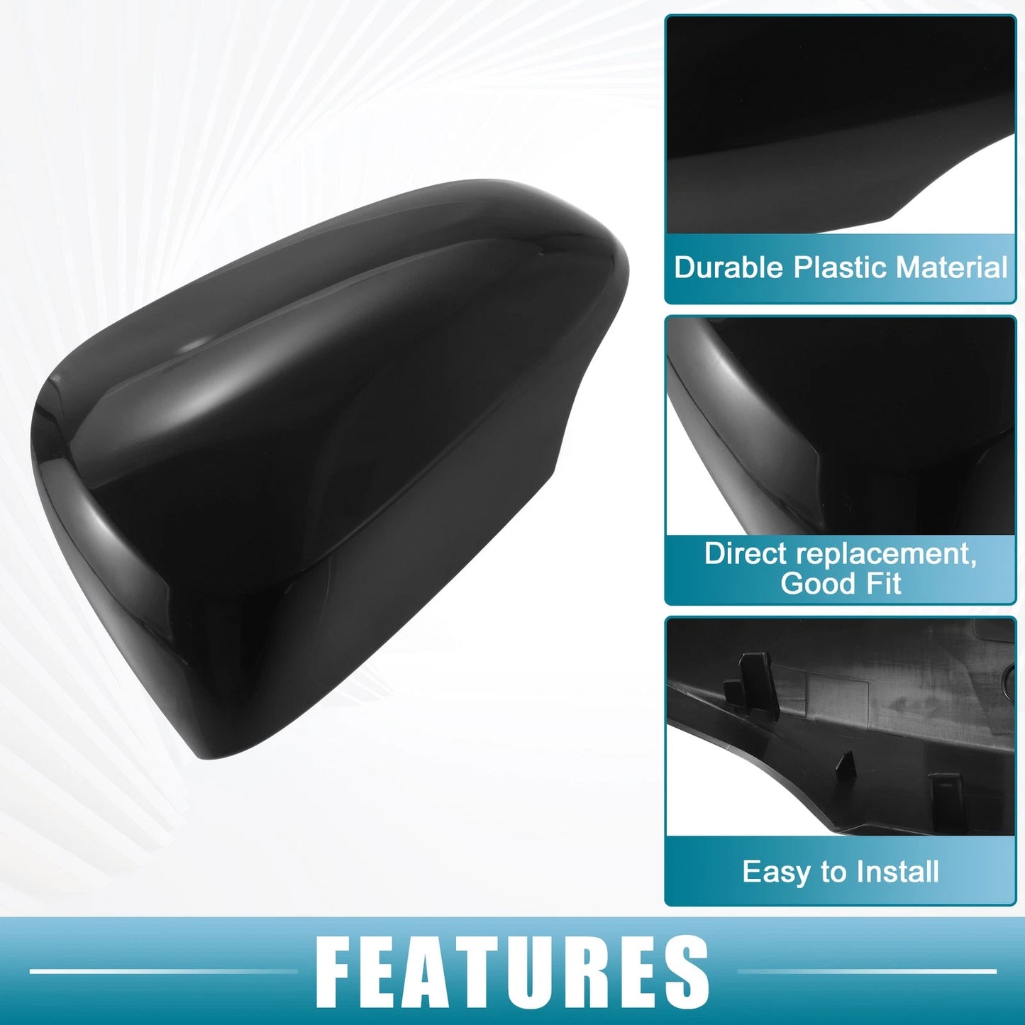 Left Rearview Mirror Cover for Toyota Prius C (2012-2015)