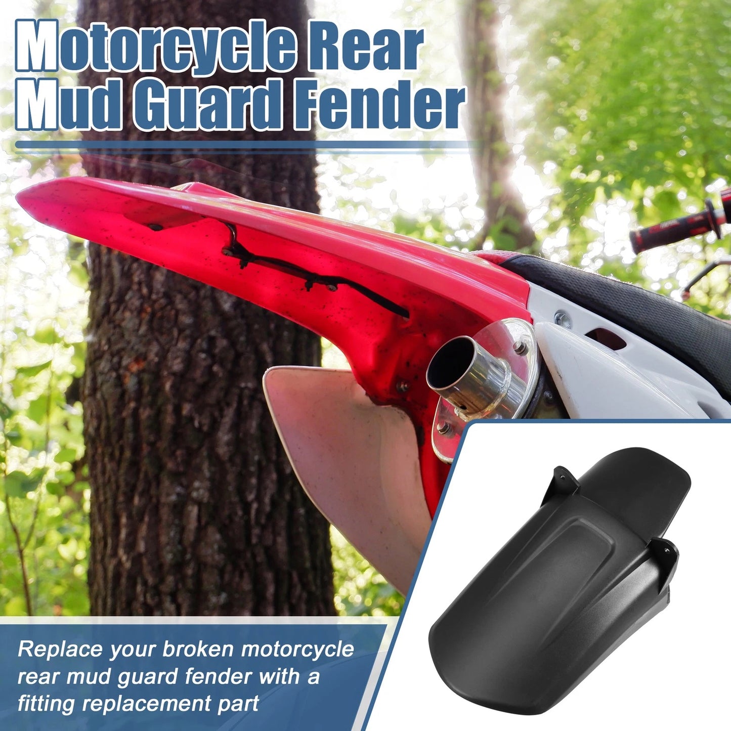 Mud Guard FenderProtector Black for Surron X160 X260