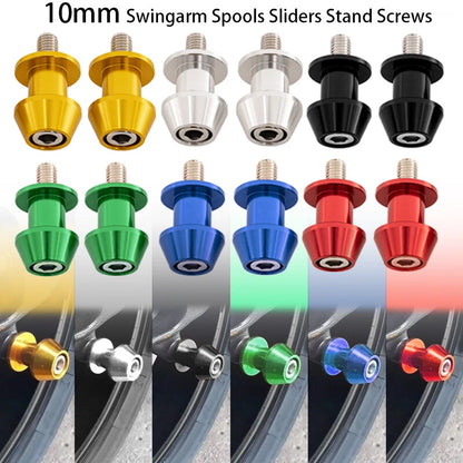 Swingarm Spools Sliders for CFMOTO 400NK 650NK M10 Paddock Rear Stand (N/A)