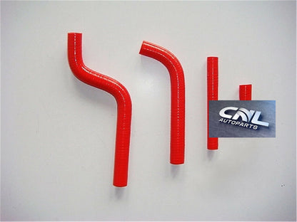 RED silicone radiator hose for YAMAHA YZ125 (1996-2001)