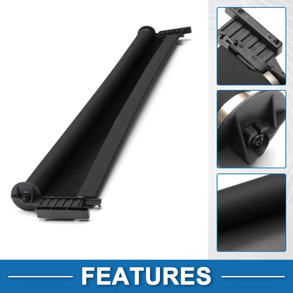 Car Sunroof Shade Cover for BMW 535i GT (2010-2011) - Plastic Black