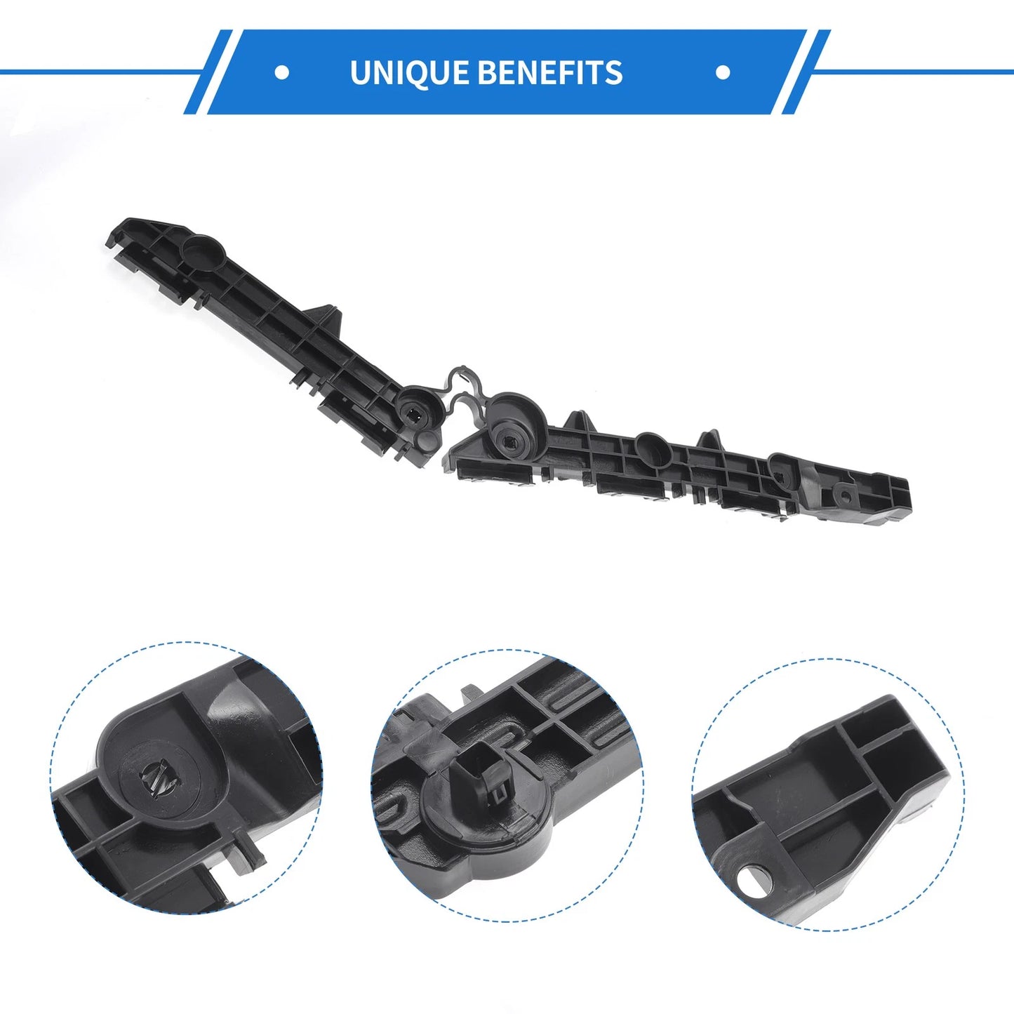 Left Rear Bumper Retainer Bracket for Toyota RAV4 (2019-2022)
