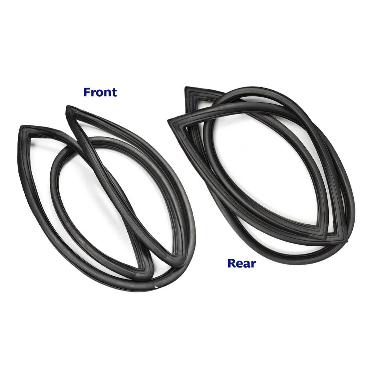 Windshield Rubber Weatherstrip Front Rear Fits Datsun Sunny B310 4D Sedan 77-81
