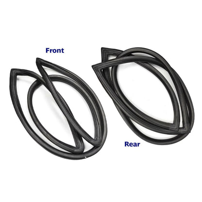 Windshield Rubber Weatherstrip Front Rear Fits Datsun Sunny B310 4D Sedan 77-81