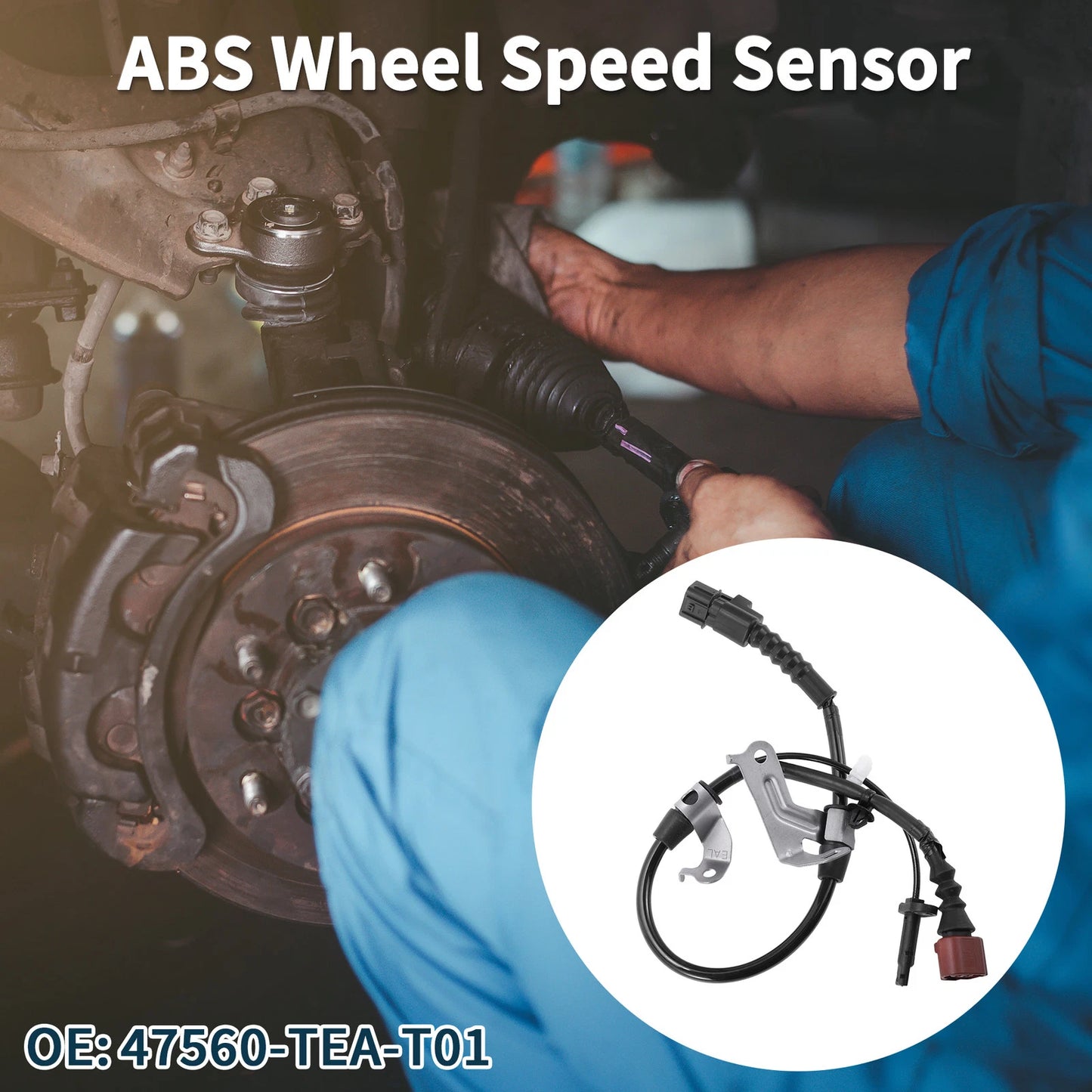 ABS Wheel Speed Sensor for Honda Civic Rear Left (2006-2011)