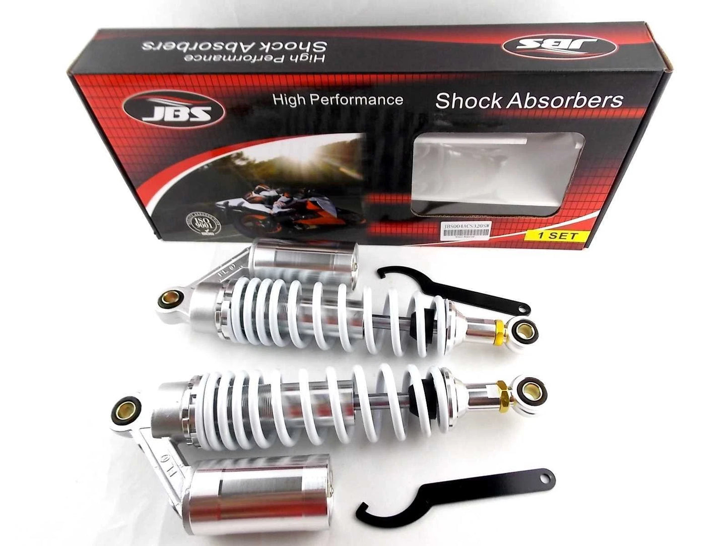 330mm JBS Rear Air Nitrogen Shock Absorbers for BSA A75 Rocket 3 (1969-1972)