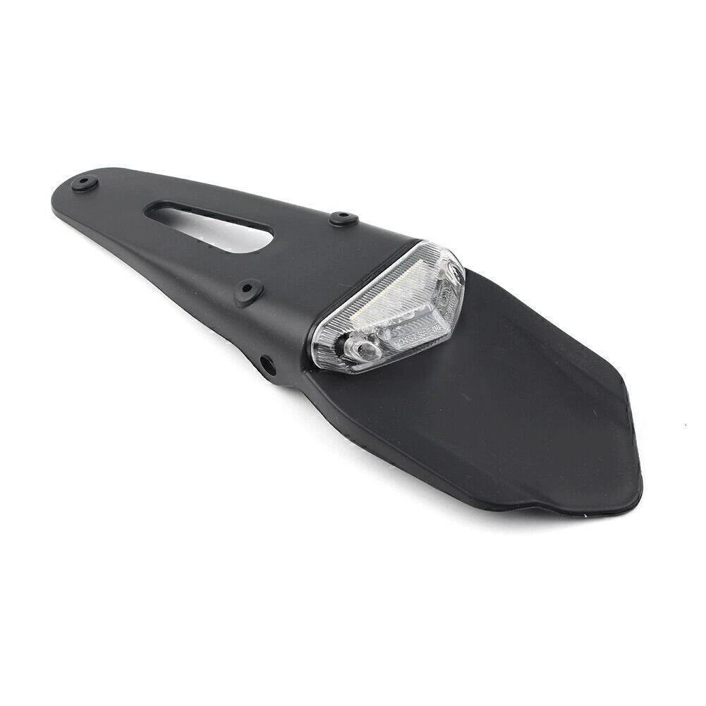 Clear Lens Rear Tail Light for Universal Motorcycle Dirt Bike