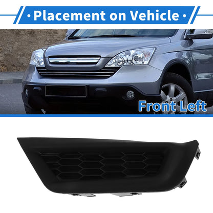 Front Left Fog Light Grill for Honda CR-V LX (2017-2019)