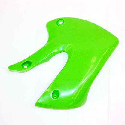 Green Plastic Front Left Tank Side Guard Fender for KLX110 (2002-2023)