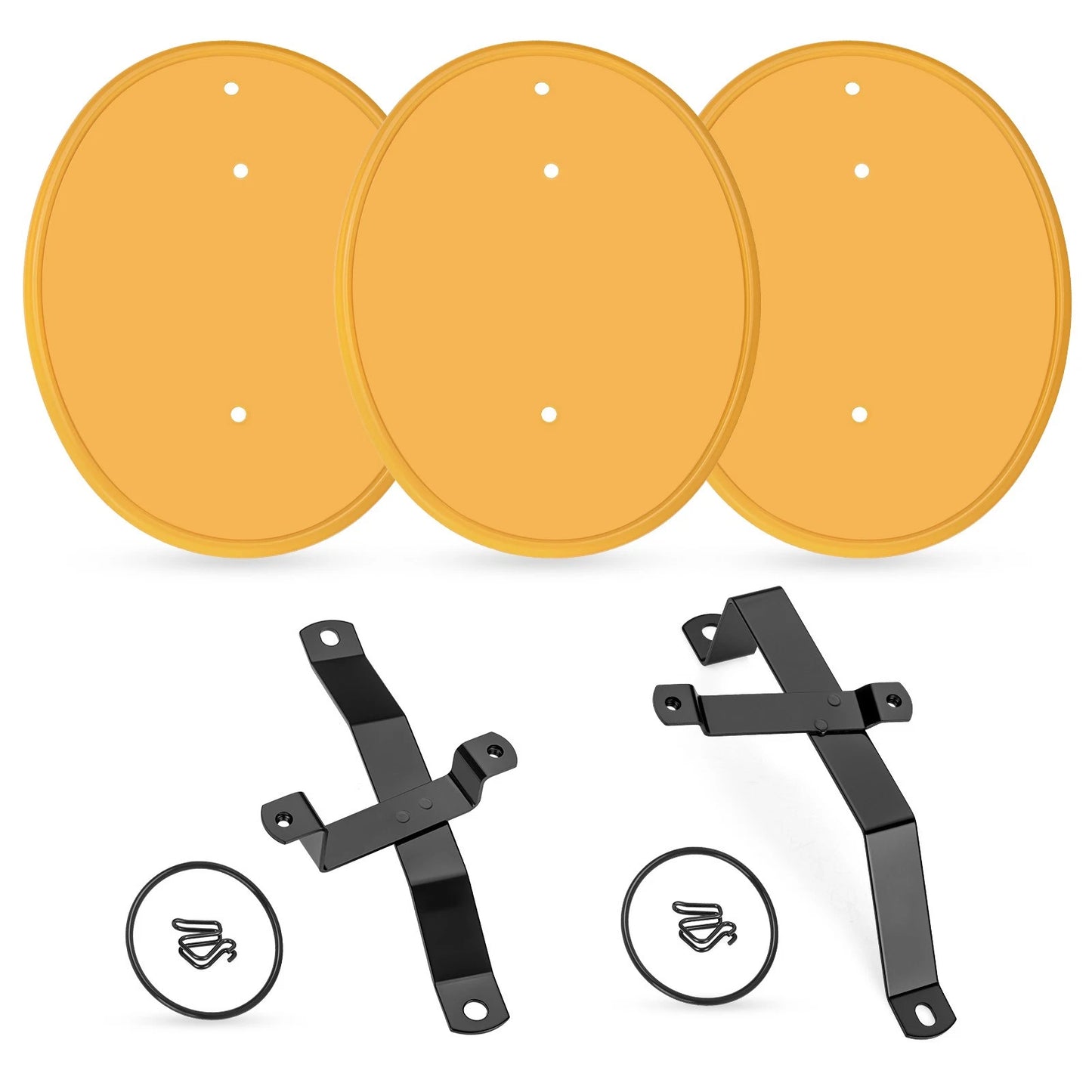 Yellow Number Plate Kit for Honda Z50R 1979-1987