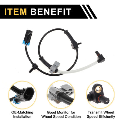 ABS Wheel Speed Sensor for Chevrolet Silverado 2500 (1999 - 2004)