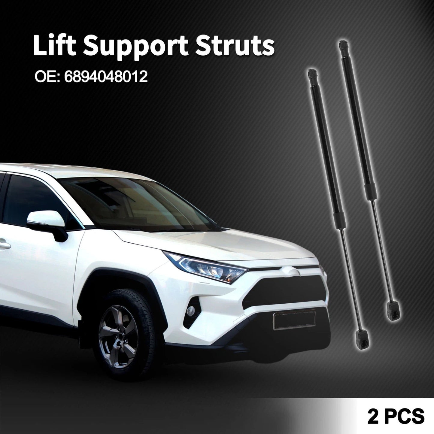 Rear Window Lift Supports Struts for Toyota Highlander (2001-2023)