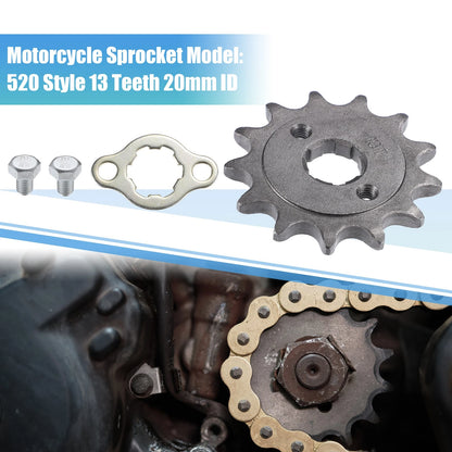 520 Front Sprocket 13T 20mm ID for Dirt Pit Bike ATV