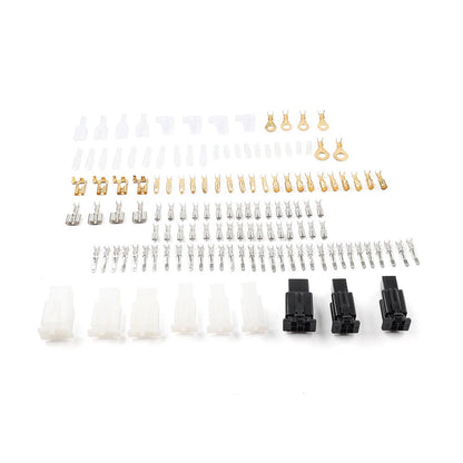 Electric Wiring Loom Connector Terminal Repair Kit for Motorcycle (N/A)