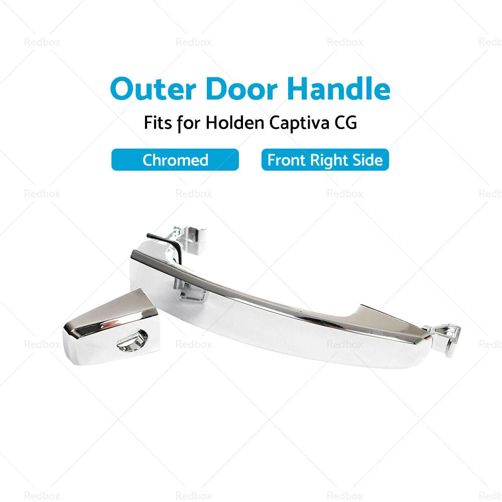 RH Front Outer Door Handle Chrome for Holden Captiva (2006-2018)