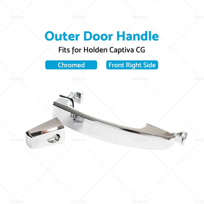 RH Front Outer Door Handle Chrome for Holden Captiva (2006-2018)