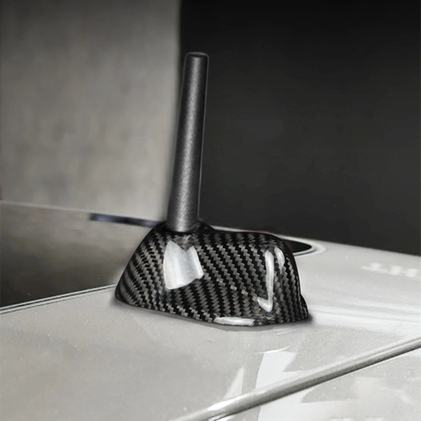 1pc Roof Antenna Cover for Mini Cooper R56 (2007-2013) Carbon Fiber