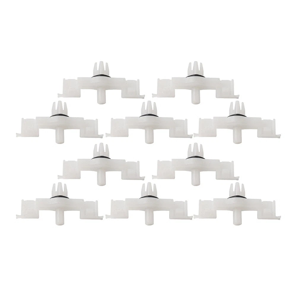 10 x Door Sill Scuff Plate Clips for Porsche Cayenne (2003-2010)
