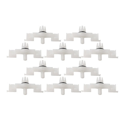 10 x Door Sill Scuff Plate Clips for Porsche Cayenne (2003-2010)