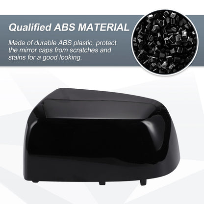 Left Side Rearview Mirror Cap Gloss Black for CHEVROLET COLORADO