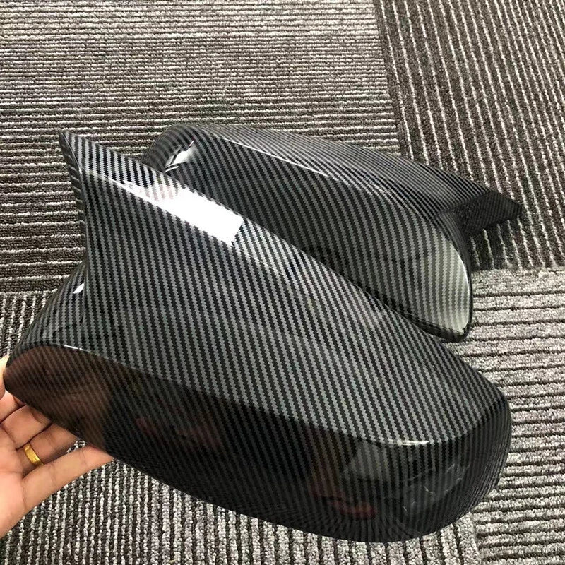 2 x Rearview Mirror Cover Caps Carbon Fiber for Toyota Highlander (2020-Present)