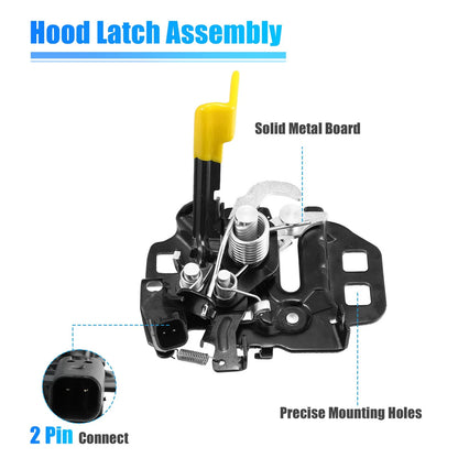 Hood Latch Lock for Ford Mustang 2015-2019 (2 x Locks)