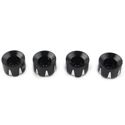 4 x CNC Motorcycle Engine Screw Topper Cover Caps for Harley 883