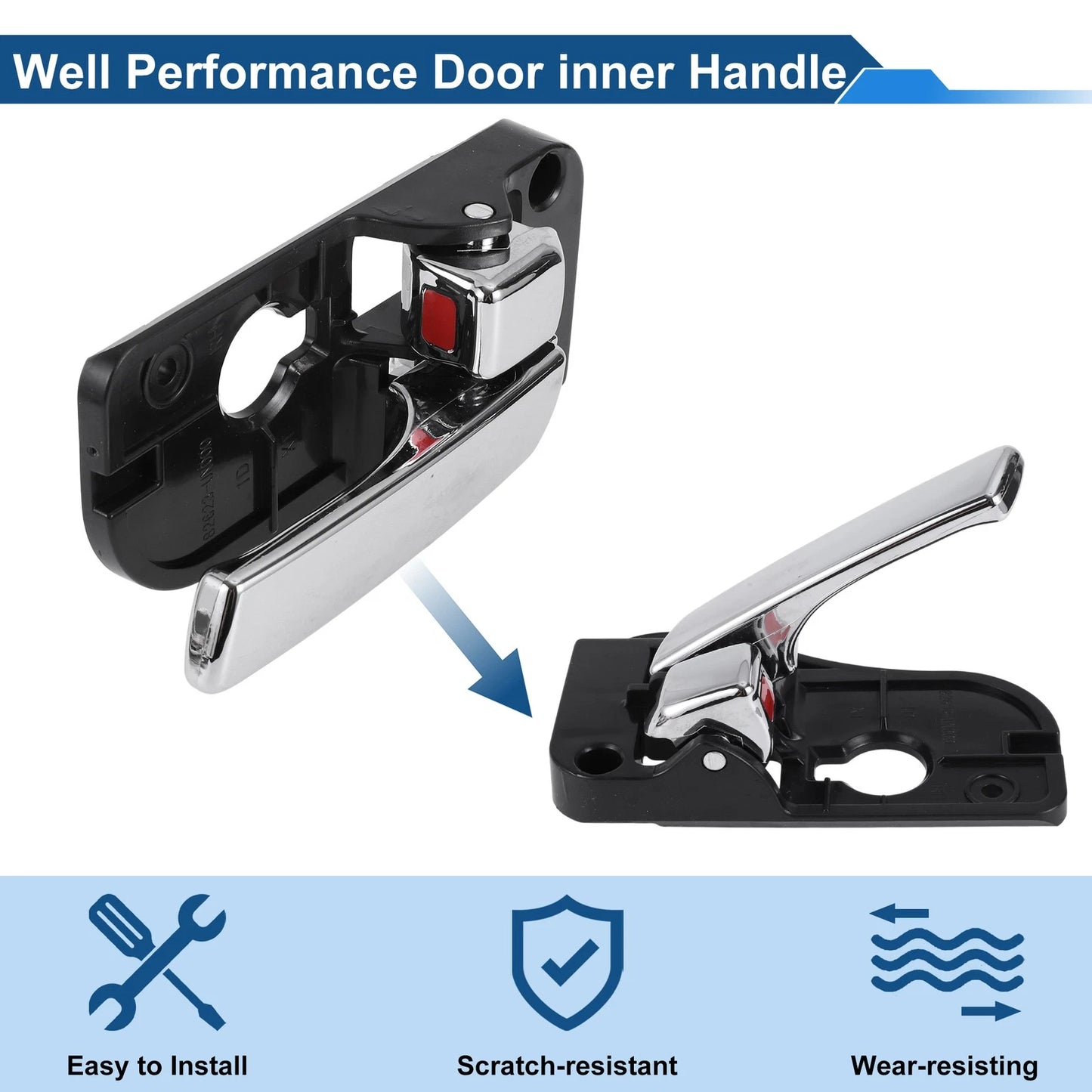 Front Driver Side Interior Door Handle for Kia Rondo (2007-2012)