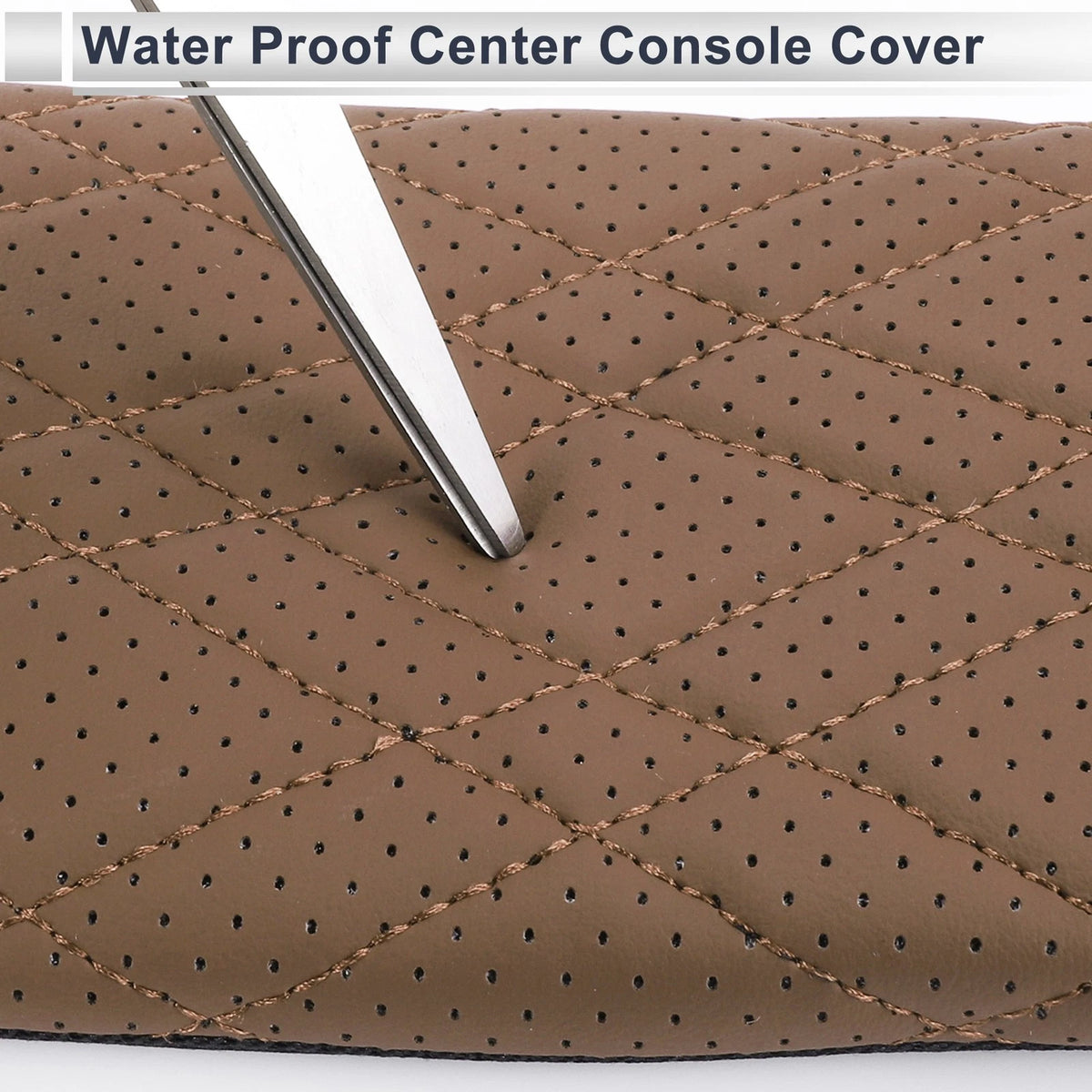 Car Center Console Cover for BMW 5 Series G30 2018-2023 Brown 1 Set