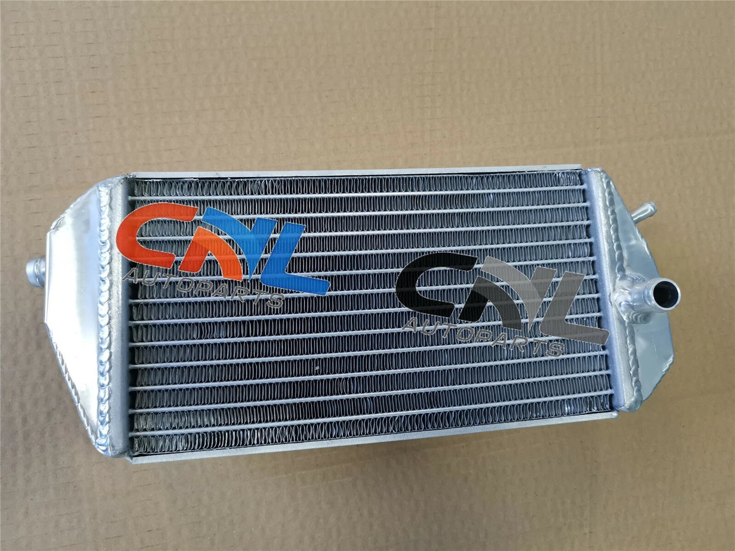 L&R Aluminum Radiator + Red Hose for Gas Gas MX/SM/EC 200/250/300 (2012-2014)
