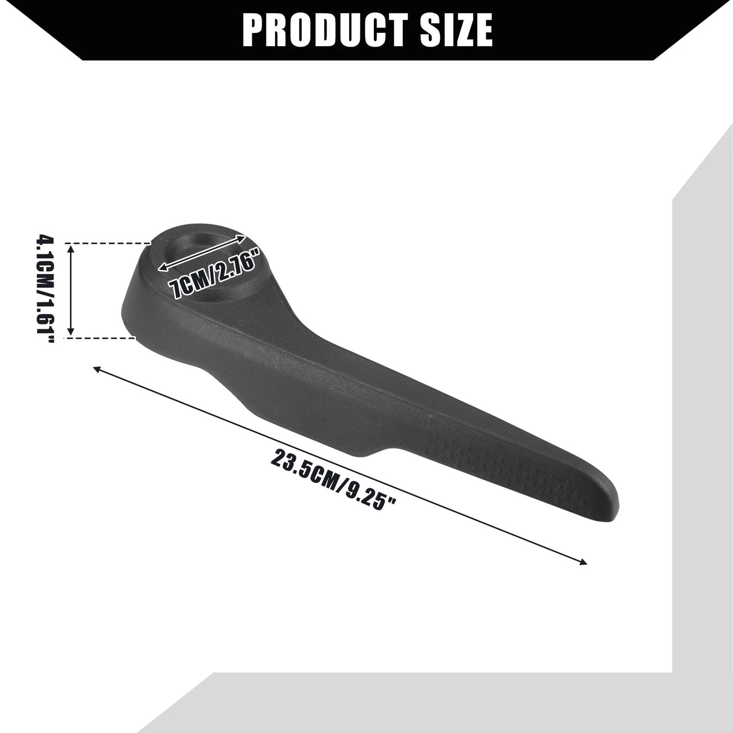 Left Drive Side Front Seat Back Adjustment Recliner Handle Lever