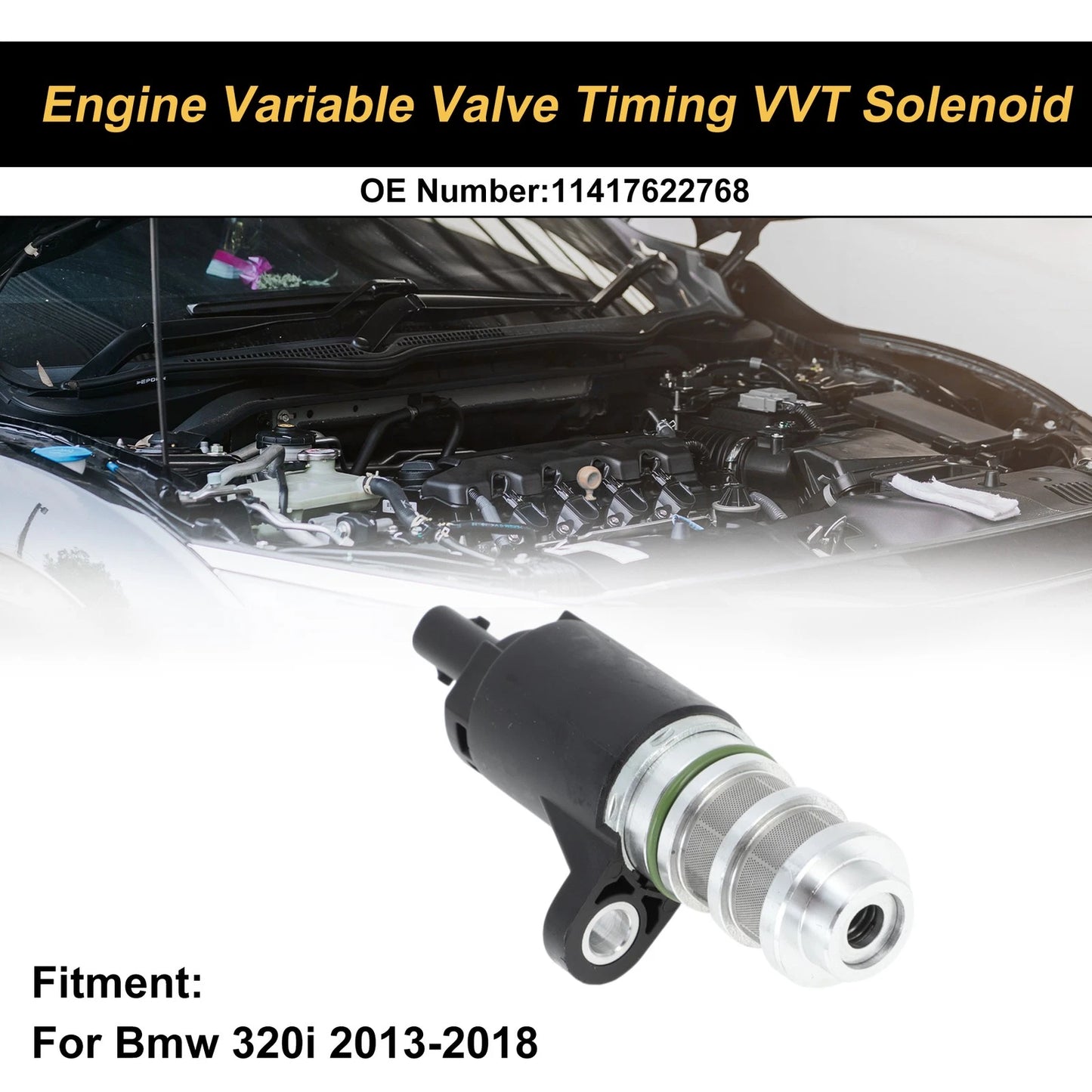 VVT Solenoid for BMW 320i Engine 2013-2018