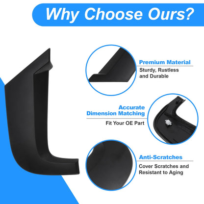 Rear Left C Pillar Window Cover Trim for Honda Civic (2012-2015)