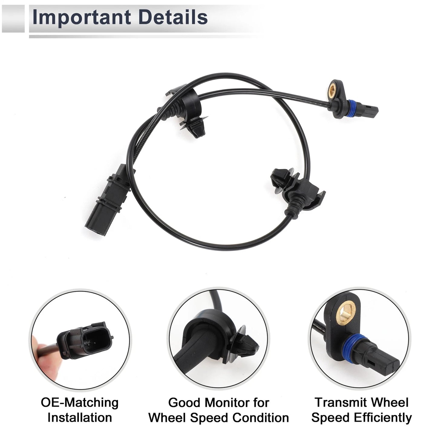 ABS Wheel Speed Sensor for Honda Civic (2016-2021)