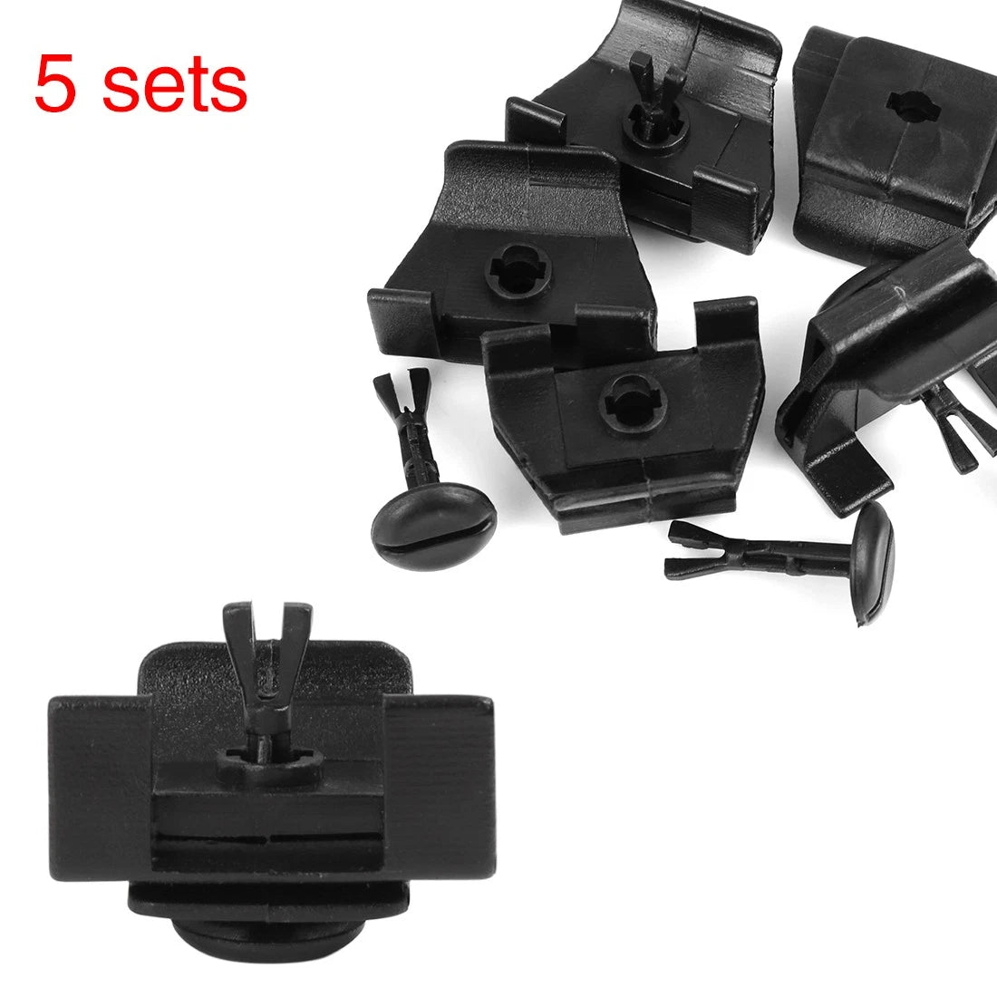 5 x Front Mudguard Bumper Cover Clip for Toyota