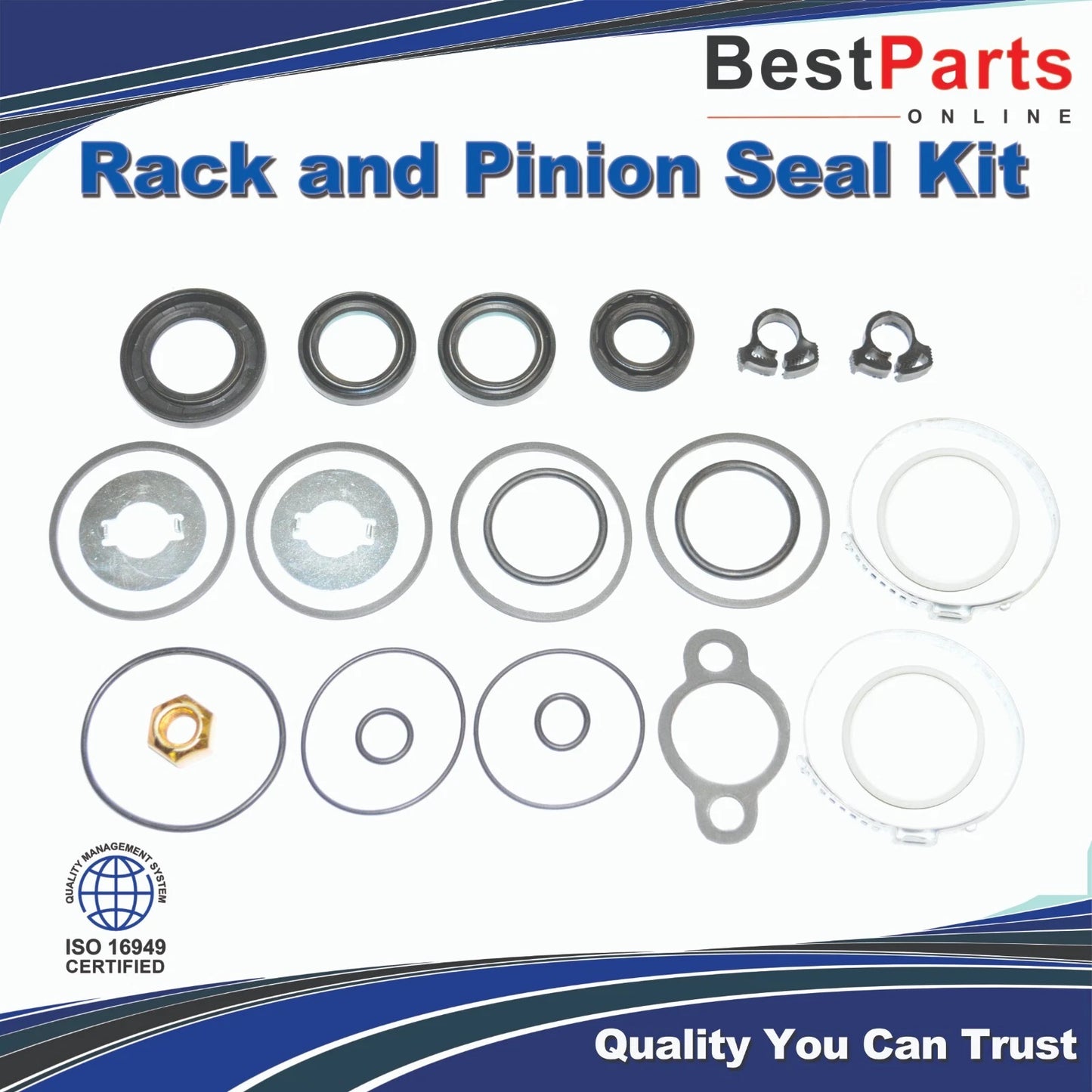 Power Steering Rack and Pinion Seal Kit for Nissan 200SX (1984–1986)