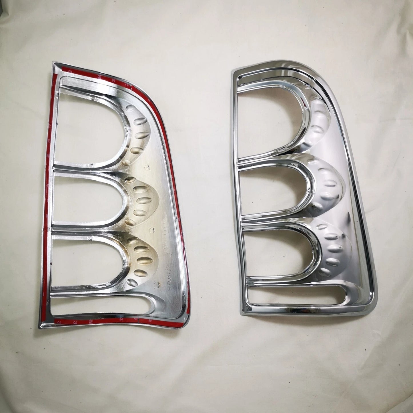 Chrome Rear Light Lamp Taillight Cover Trim for Toyota Hilux Vigo (2005-2011) 2 x