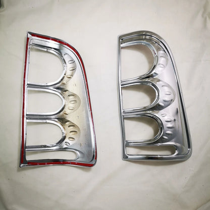 Chrome Rear Light Lamp Taillight Cover Trim for Toyota Hilux Vigo (2005-2011) 2 x