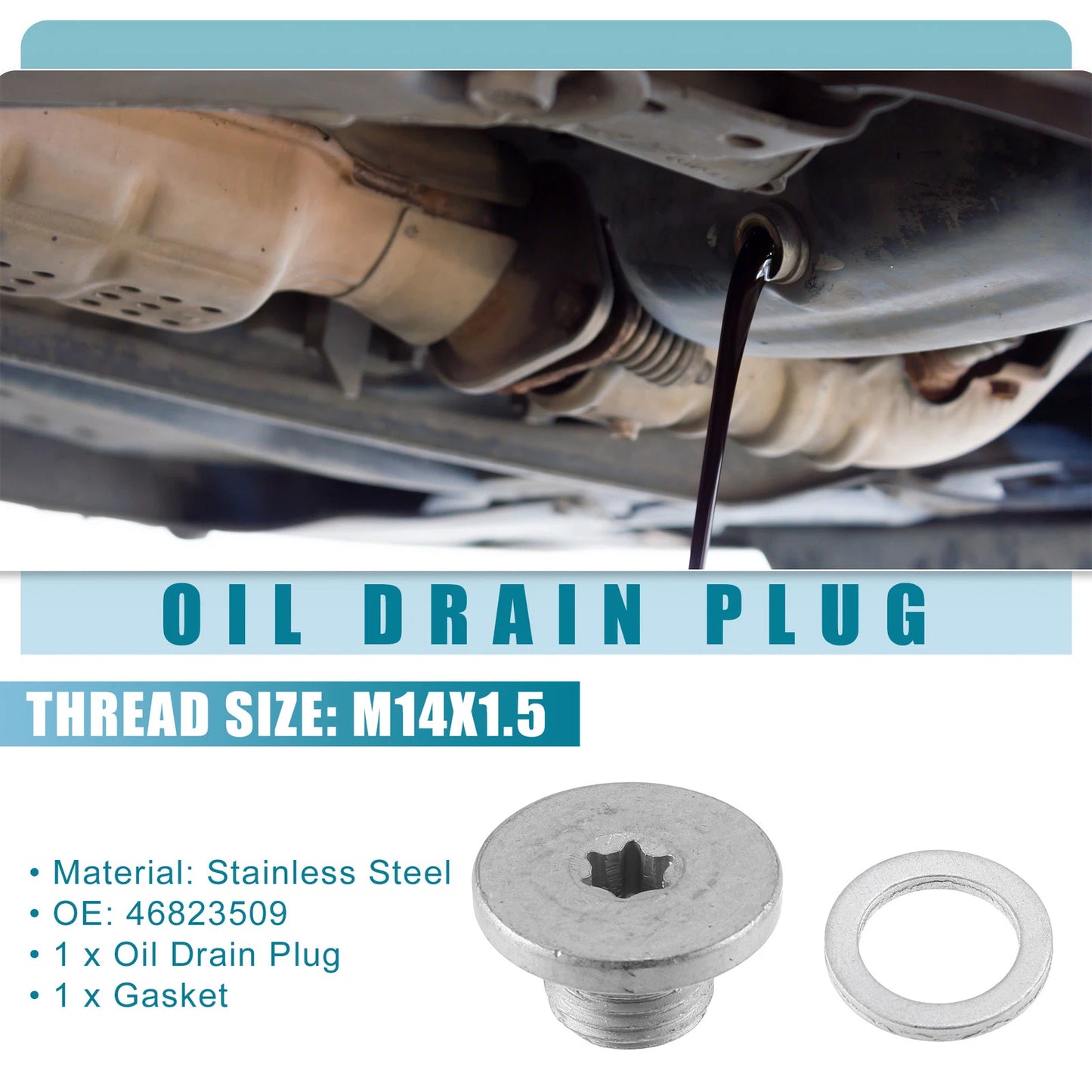 Oil Drain Bolt for Chevrolet Corsa (1993-2009)