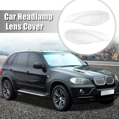 Front Headlight Lens Cover for BMW X5 E70 (2007-2013)