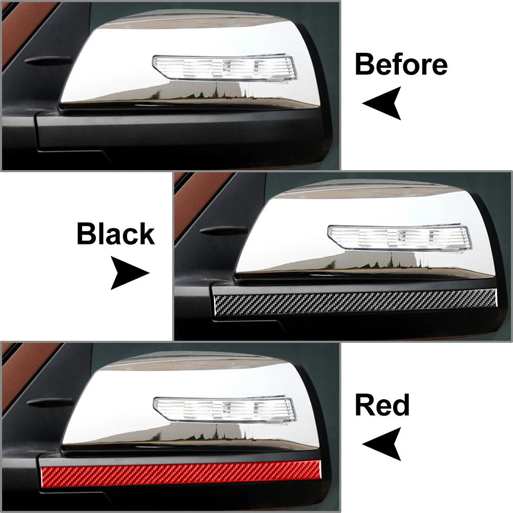 Carbon Fiber Rearview Mirror Trim for Toyota Tundra (2014-2021)