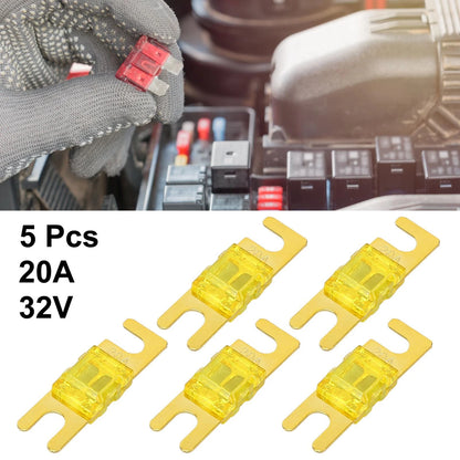 5 x AFS Mini ANL Fuses 20 Amp for Car Truck Motorcycle Boat Audio