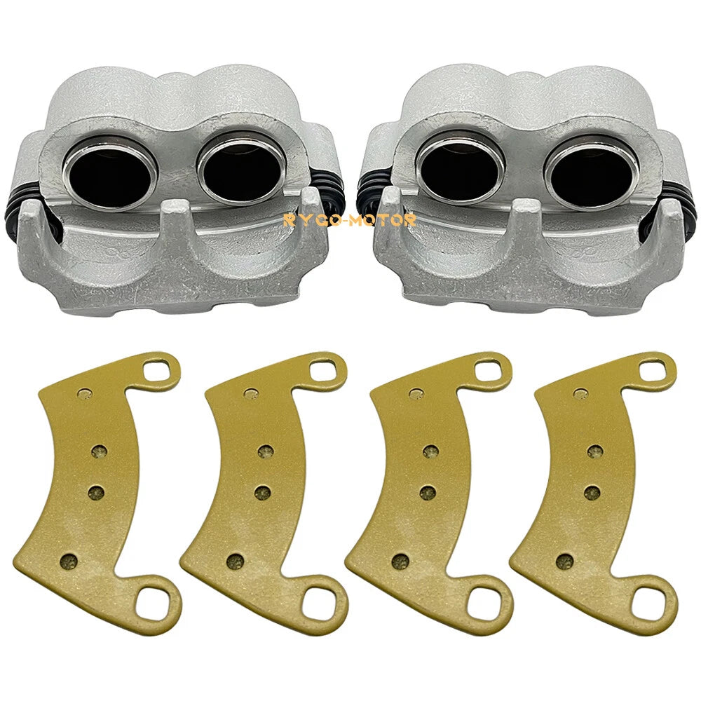 Rear Left & Right / Brake Caliper & Pads for Polaris Ranger 800 6x6 (2010–2017)