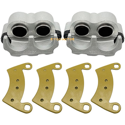 Rear Left & Right / Brake Caliper & Pads for Polaris Ranger 800 6x6 (2010–2017)