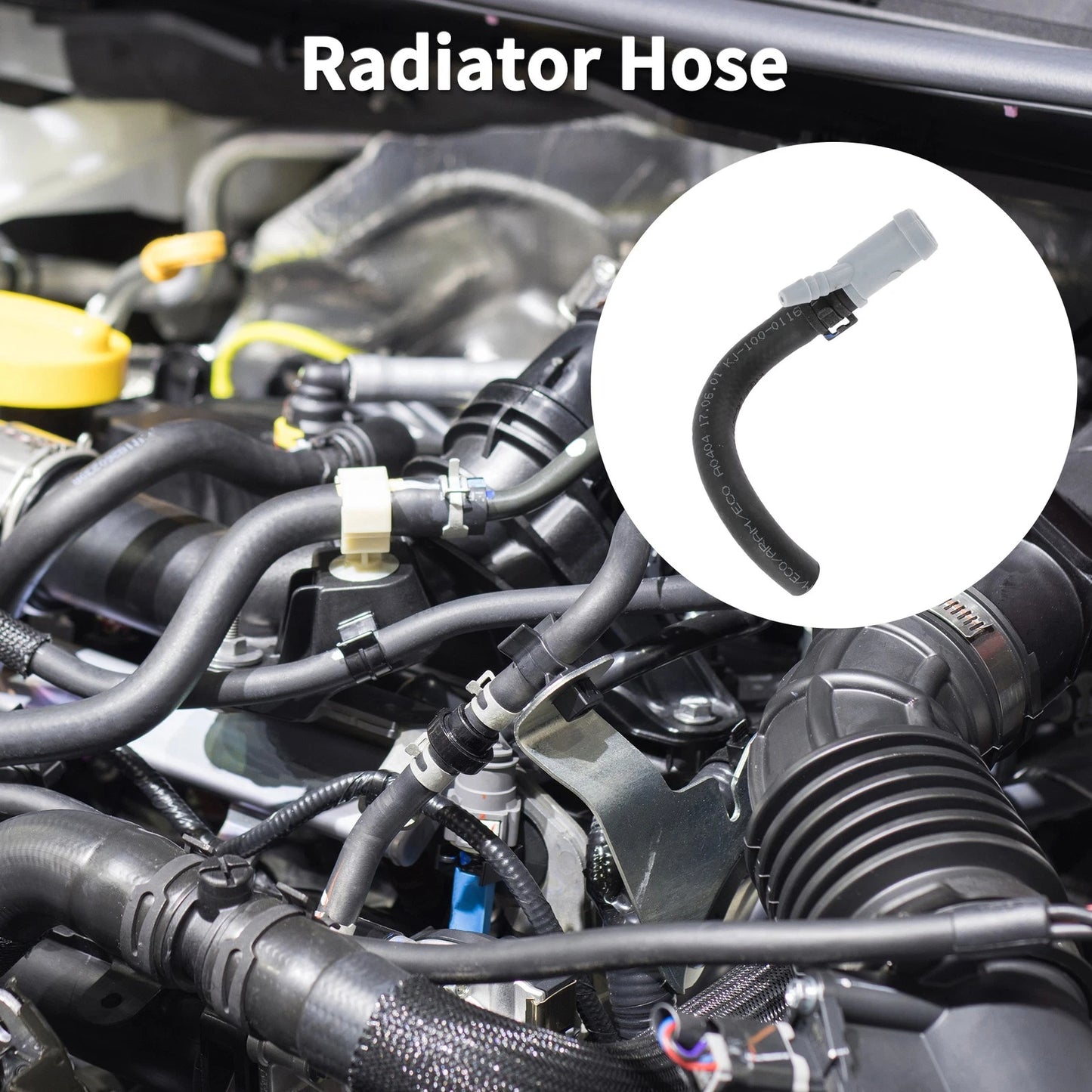 Radiator Hose for Jaguar XK, Land Rover Range Rover (2010-2015)