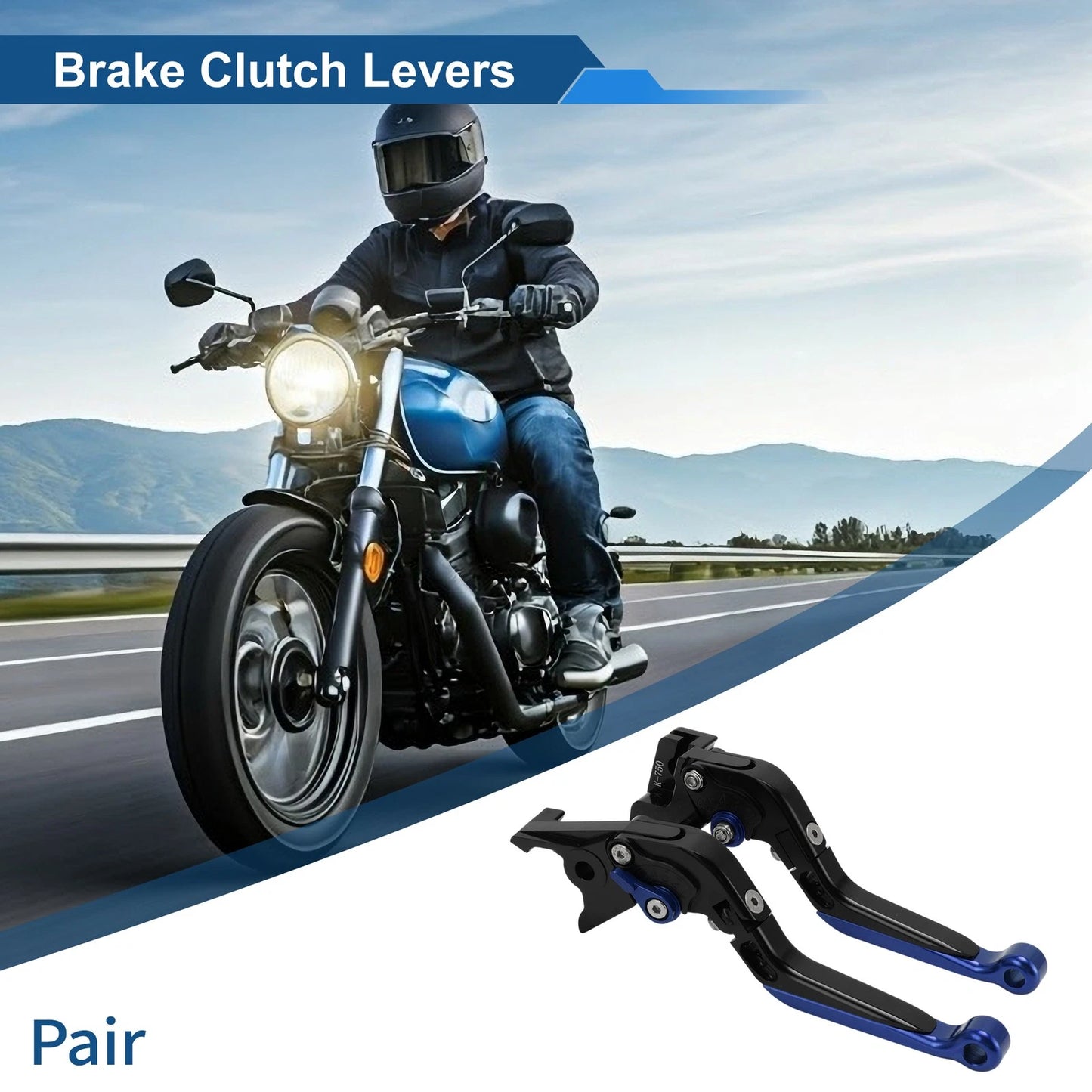 Brake Clutch Lever / Adjustable Short Long for Kawasaki Vulcan S (2015–2023)