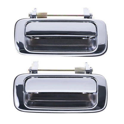 Door Handle Outer Set of 2 Rear LH+RH for Toyota Landcruiser J80 (1990–1998)