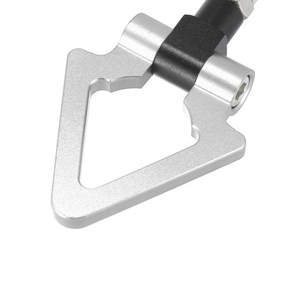 Racing Tow Hook Triangle Ring for BMW 3 Series 5 Series 7 Series Z3 Z4 Silver