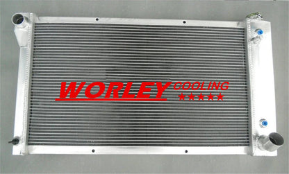 62mm 3 Row Aluminum Radiator for GMC C15/C1500 Suburban (1968-1972)